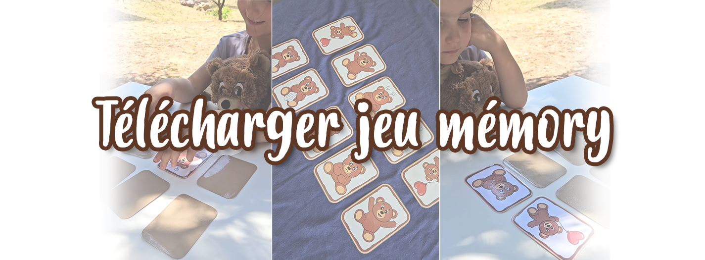 Le Mémo des émotions de Bilou : le jeu de memory gratuit à imprimer