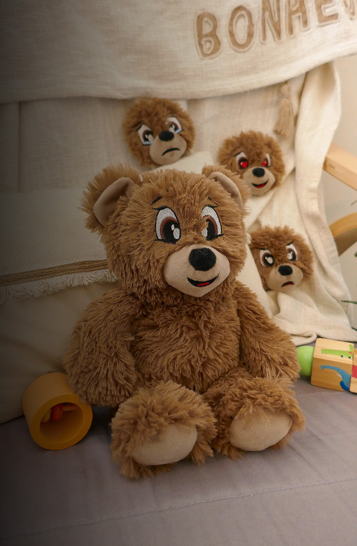 Bilou peluche émotions