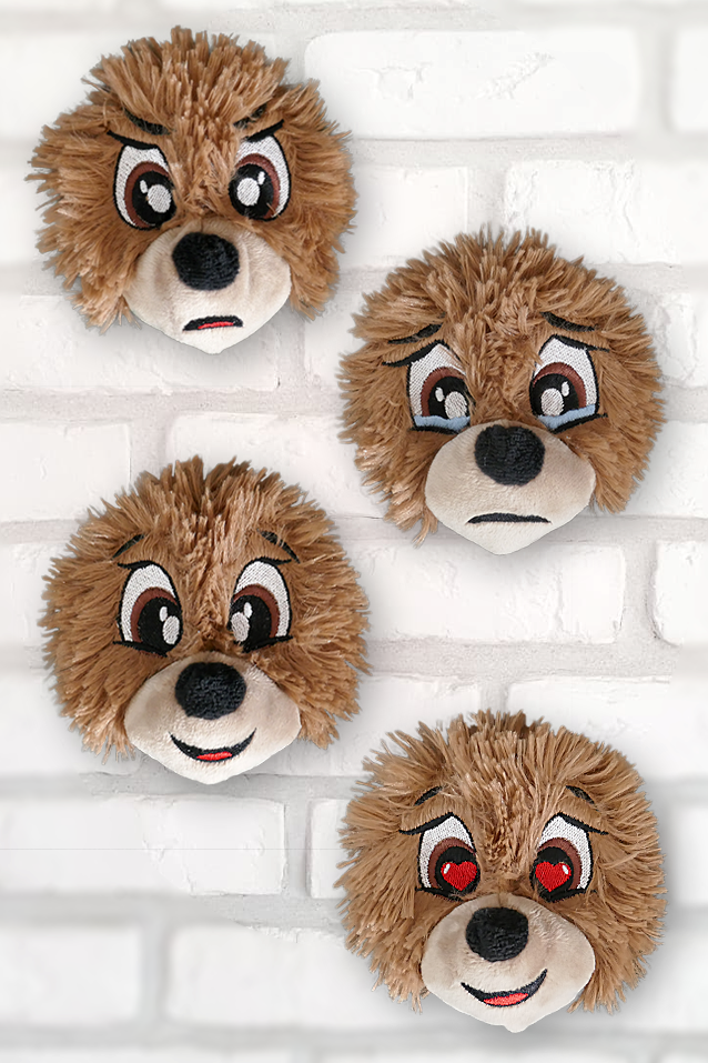 Grand Kit : Peluche Bilou et 4 émotions